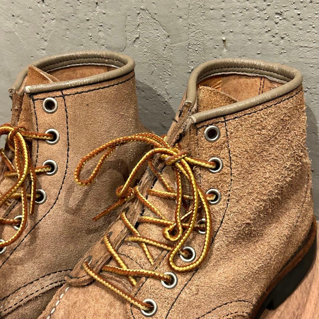 ハーレーダビッドソン スエードワークブーツ 26cm レッドウィング好き