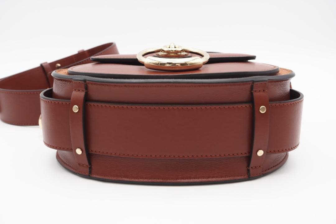 Chloe ショルダーバッグ シャイニー＆スエードレザー製 Tessスモール A