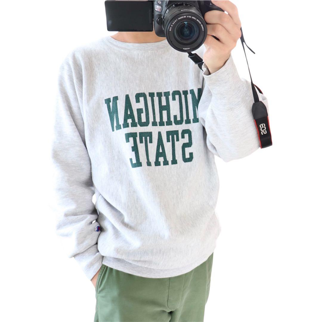 USA製 90s Champion チャンピオン リバースウィーブ ミシガン - メルカリ