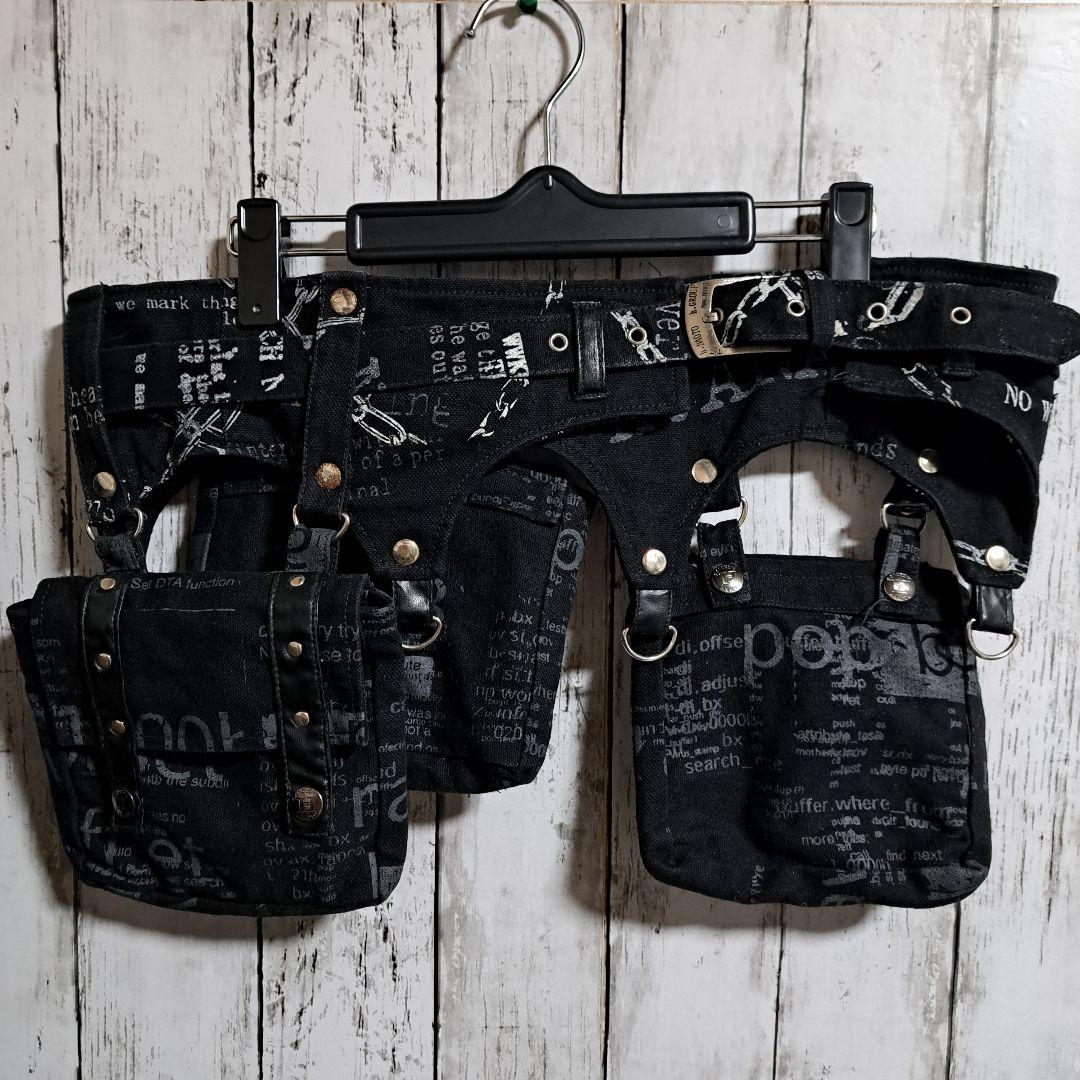 H.ANARCHYISM for PLUS h.NAOTO ウエストバッグ エイチナオト h.NAOTO Hn＋nois ウエストバッグ ボディバッグ レア