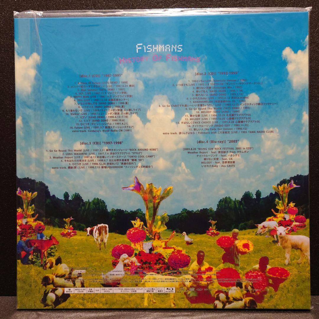 HISTORY Of Fishmans [3CD+BD+Booklet] - メルカリ