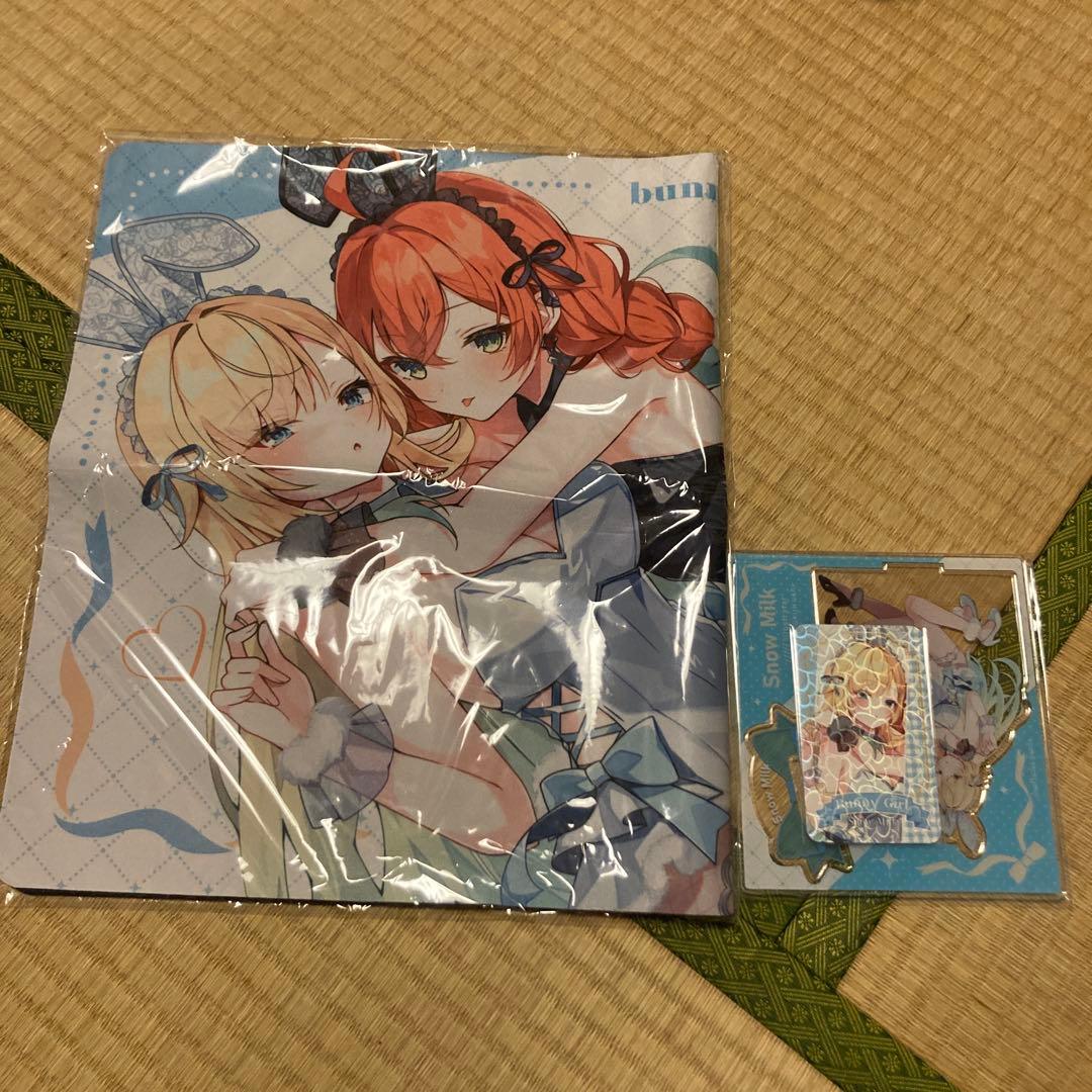 コミケC107 藍沢エマ 獅子堂あかり 姉妹バニー5点セット すのうみるく