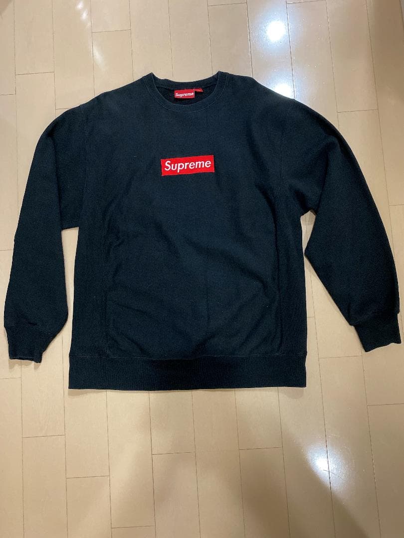 シュプリーム ボックスロゴ トレーナー カナダ製2000年 - メルカリ