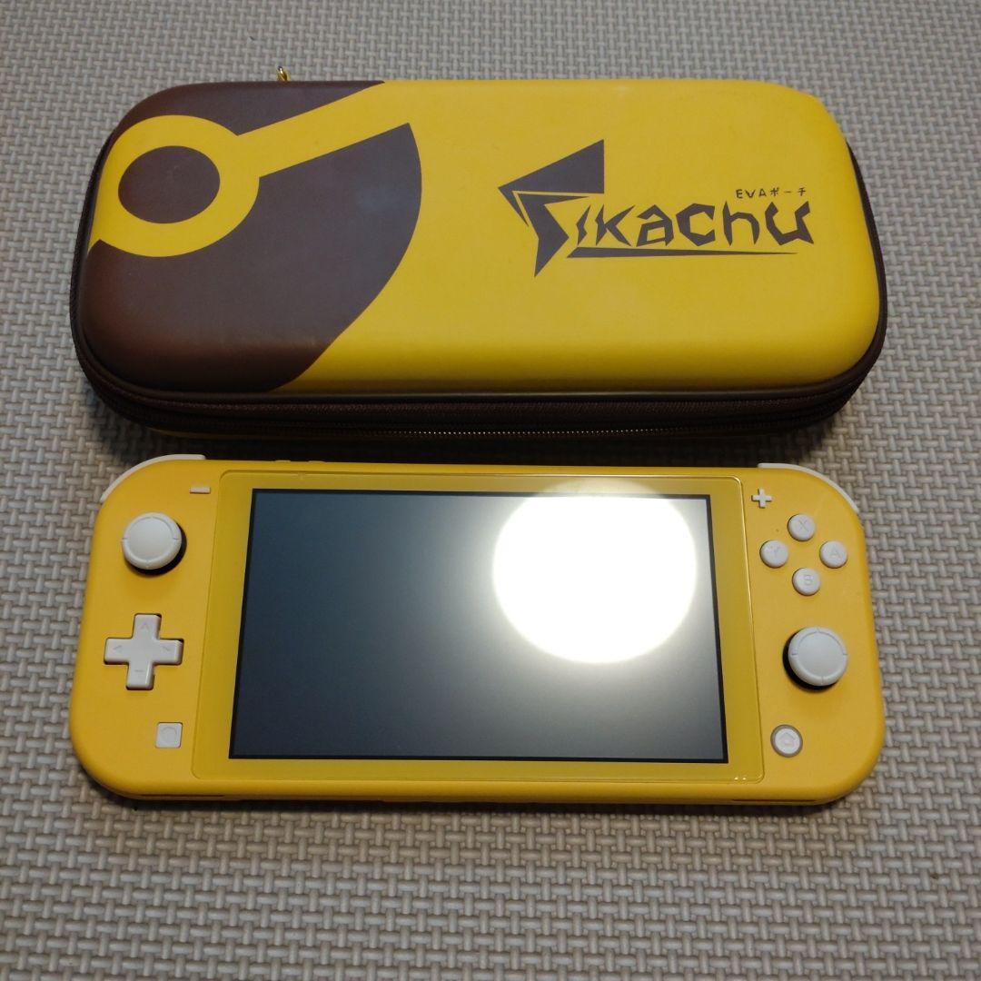 Nintendo Switch Lite （イエロー）ケース＆microSDつき Lite専用】Nintendo Switch ケース フルカバー シリコンケース 保護