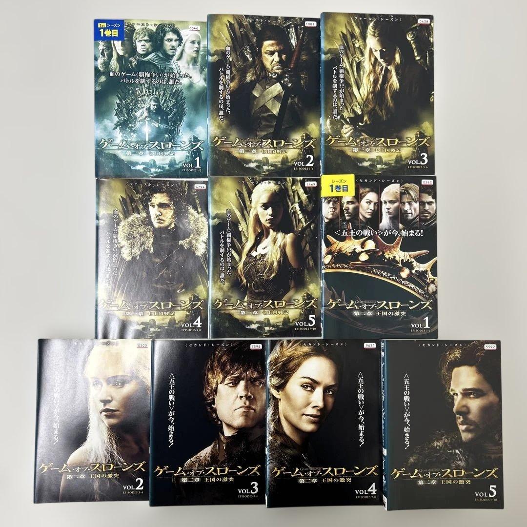 ゲームオブスローンズ　DVD 全40巻　全巻セット　レンタル落ち
