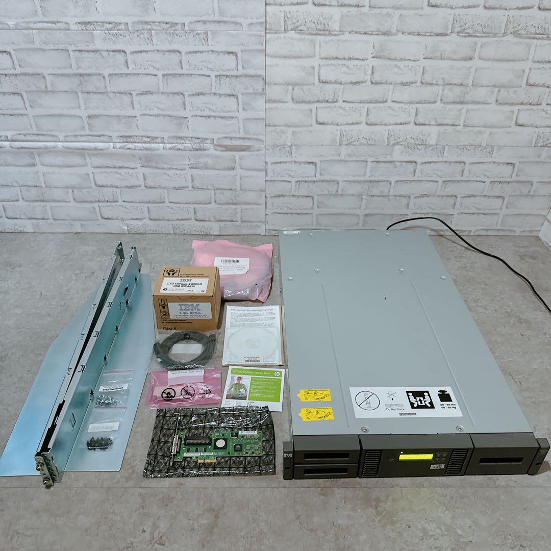HP MSL2024 LTO4 テープライブラリー SC11 付属品多数 - メルカリ