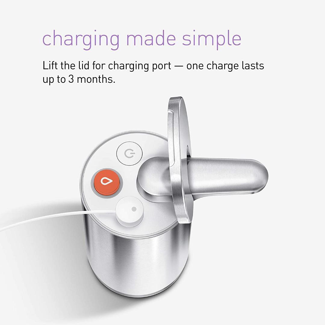 泡タイプ】シンプルヒューマン タッチフリーフォームディスペンサー