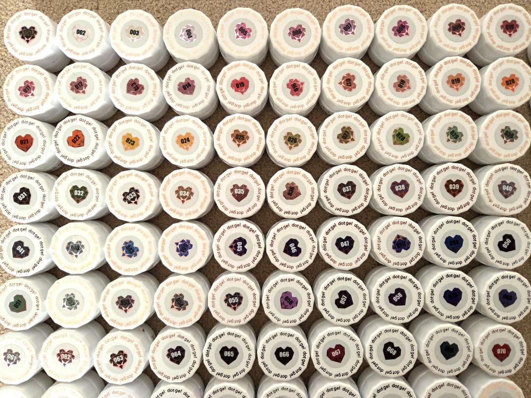 廃盤 ドットジェル159色 まとめ売り - メルカリ