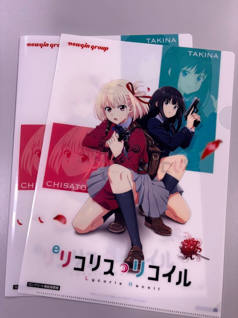 非売品】リコリス クリアファイル2・マウスパッド 3点セット - メルカリ