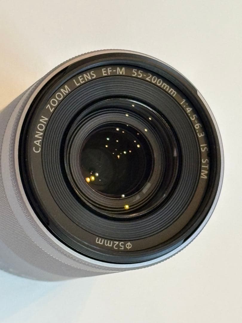 レンズ(ズーム) CANON EF-M55-200mm F4.5-6.3 IS STM eos m