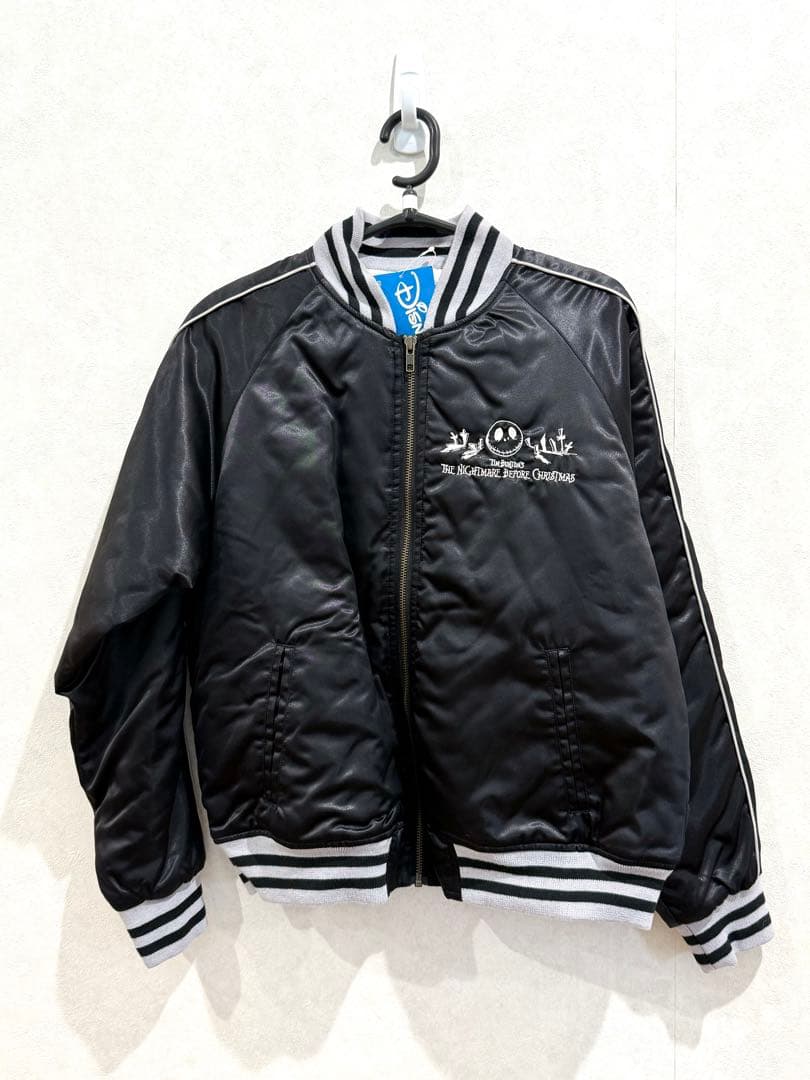 新品未使用】ナイトメアビフォアクリスマス ジャック 刺繍スカジャン