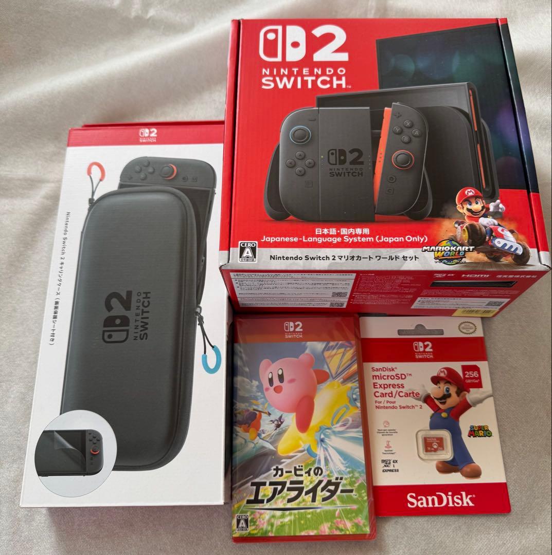 Nintendo Switch 2 マリオカート ワールドセット 未開封新品 - メルカリ
