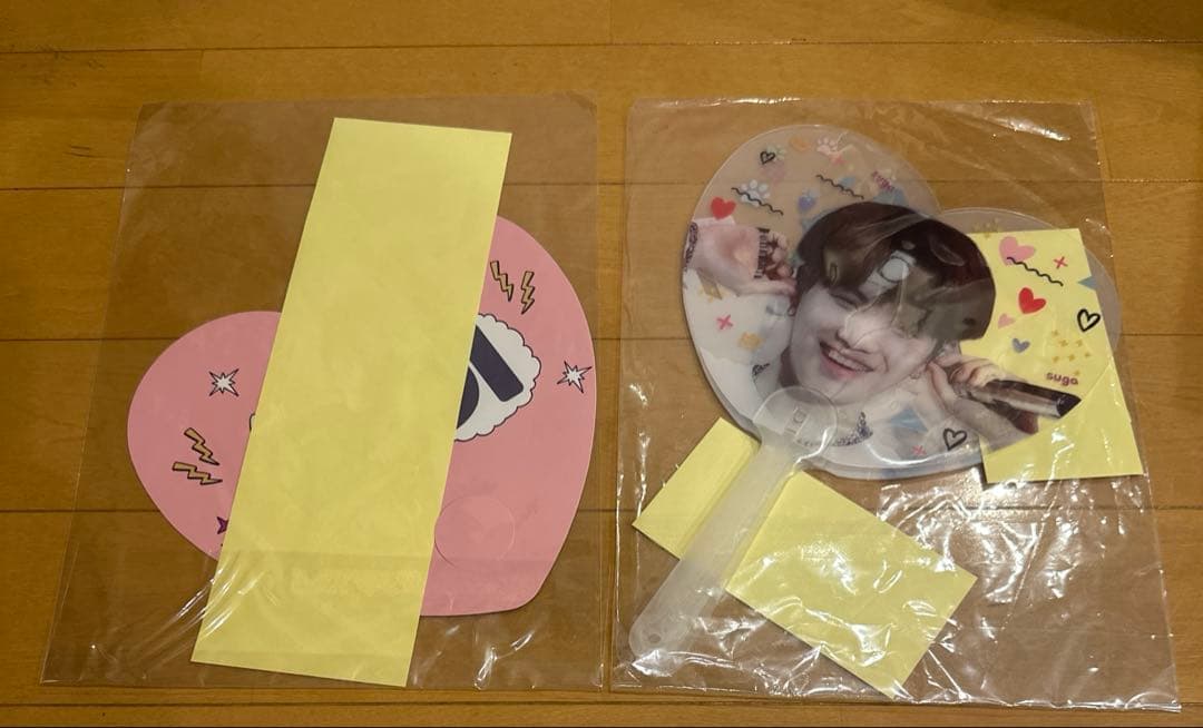 BTS ユンギ シュガうちわ 【公式】 その他あり - メルカリ