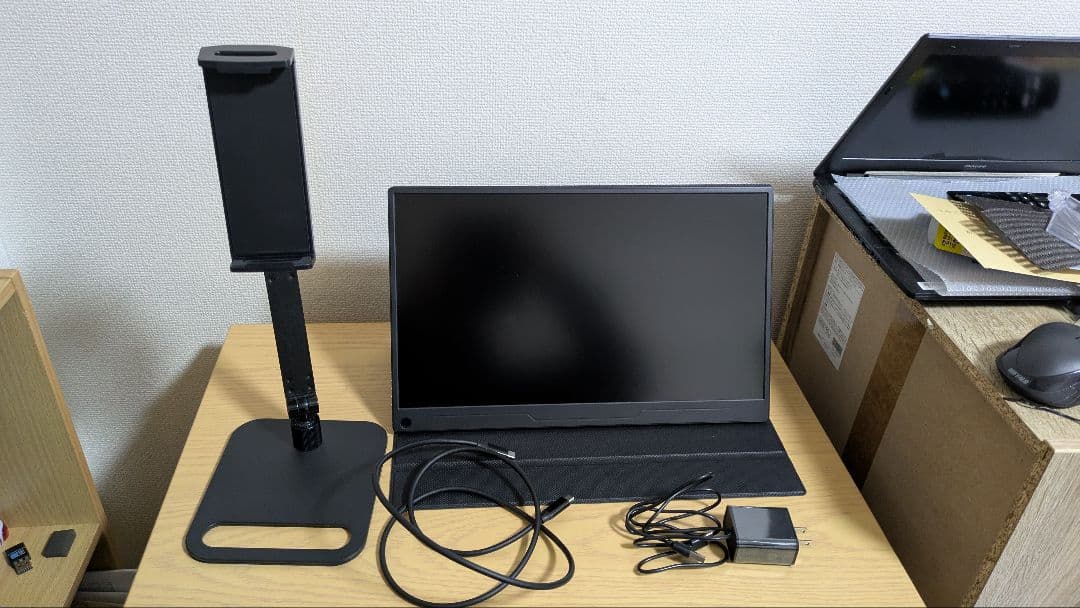 13.3インチ フルHDモバイルモニター　卓上スタンド SALE／EVICIV モバイルモニタースタンド マウント アーム 13.3 14 15.6