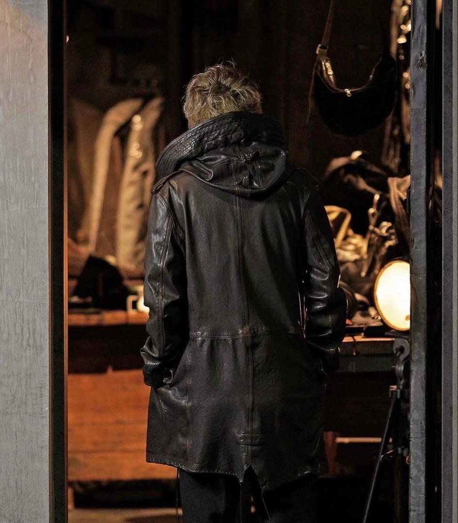 新品未使用 ISAMUKATAYAMA BACKLASH レザー モッズコート - メルカリ