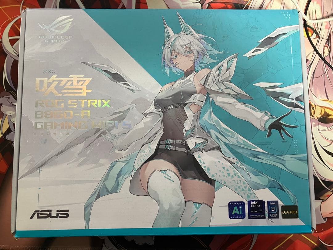 ASUS ROG STRIX B860A 吹雪 LGA1851用 ASCII.jp：ASUS ROG STRIX B860シリーズ登場！AI搭載・最新LGA1851対応
