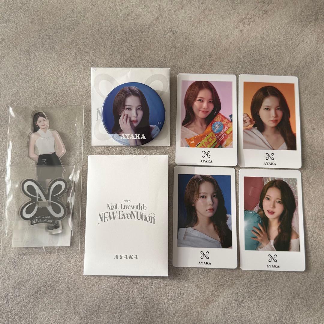NiziU AYAKA】ライブ グッズ 3点セット - メルカリ