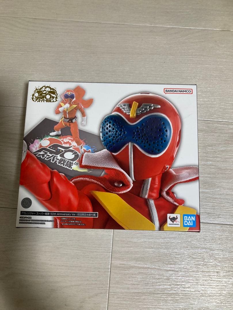 【未開封】真骨彫製法 アカレンジャー 50th Anniversary Ver S.H.Figuarts(真骨彫製法) アカレンジャー スーパー戦隊 50th
