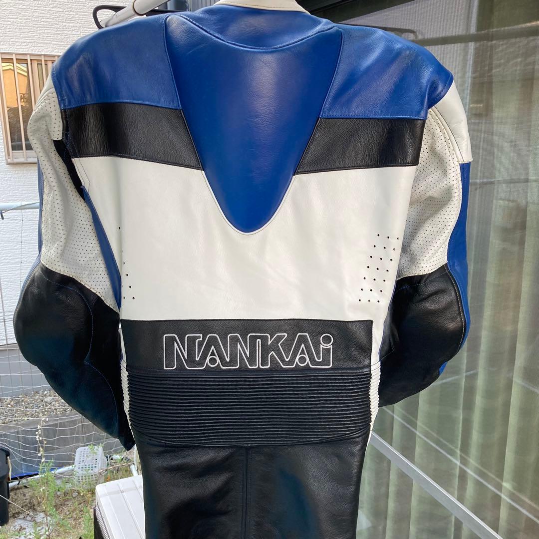 南海部品 NANKAI ナンカイ ツナギ 革ツナギ レーシングスーツMBBサイズ