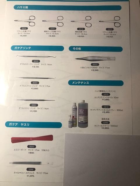 リンク式カーブ刃　爪ニッパ　2250　16.2cm（実測） ニッパー爪切り