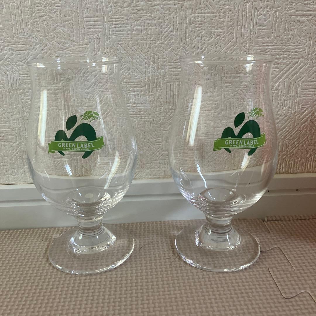 Mrs. GREEN APPLE×GREEN LABEL コラボグラス2個セット - メルカリ