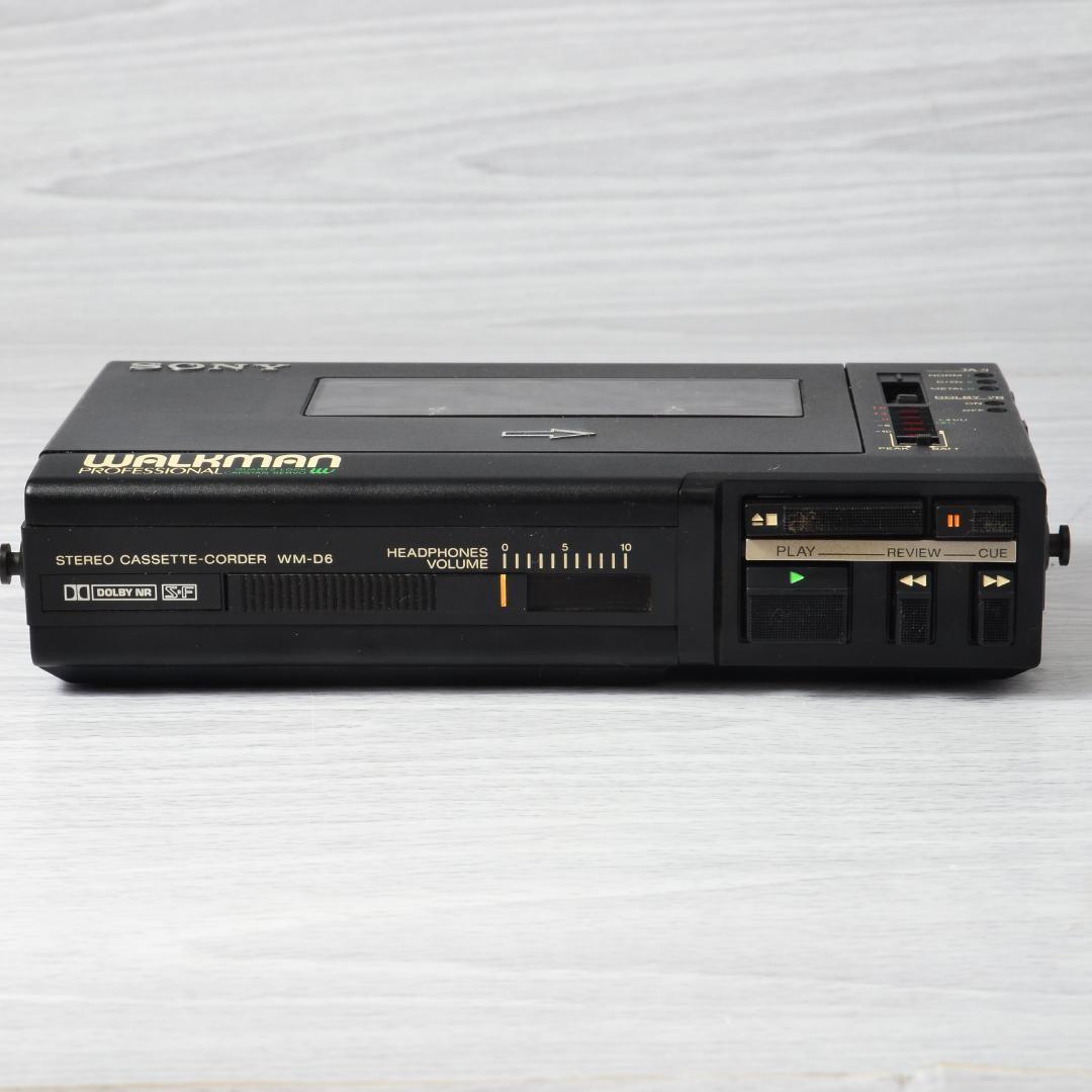 SONY WALKMAN WM-D6 カセットウォークマン プロフェッショナル - メルカリ