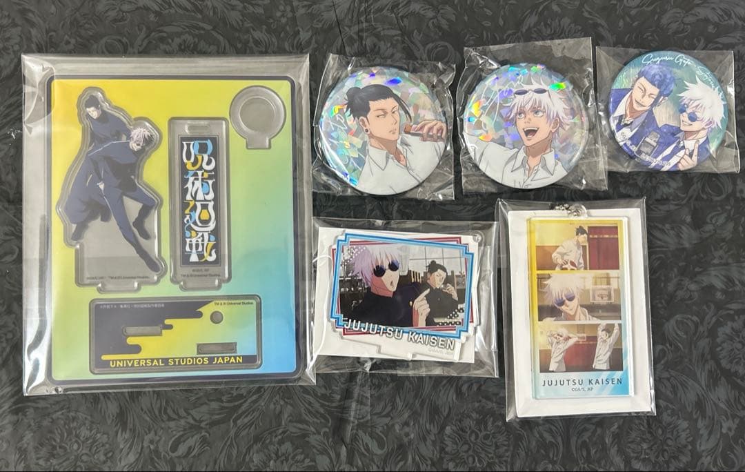 呪術廻戦 五条悟 夏油傑 コレクタブルペンスタンド USJ ユニバ 缶