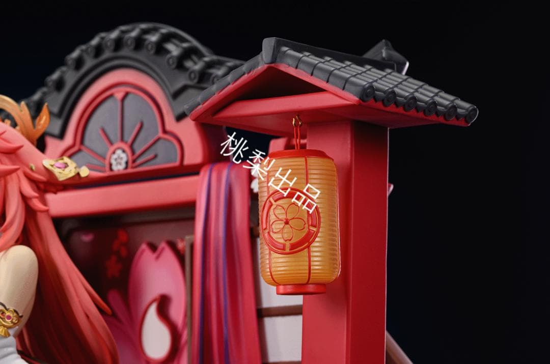 新品未開封『原神』lazydog 八重神子フィギュア ガレキ スタチュー