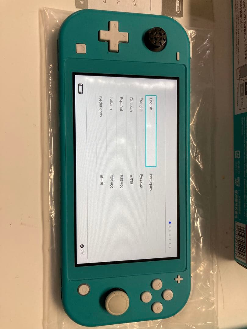 Nintendo Switch Lite ターコイズ　初期化済　ジャンク品 ジャンクNintendo Switch Lite ターコイズ - メルカリ