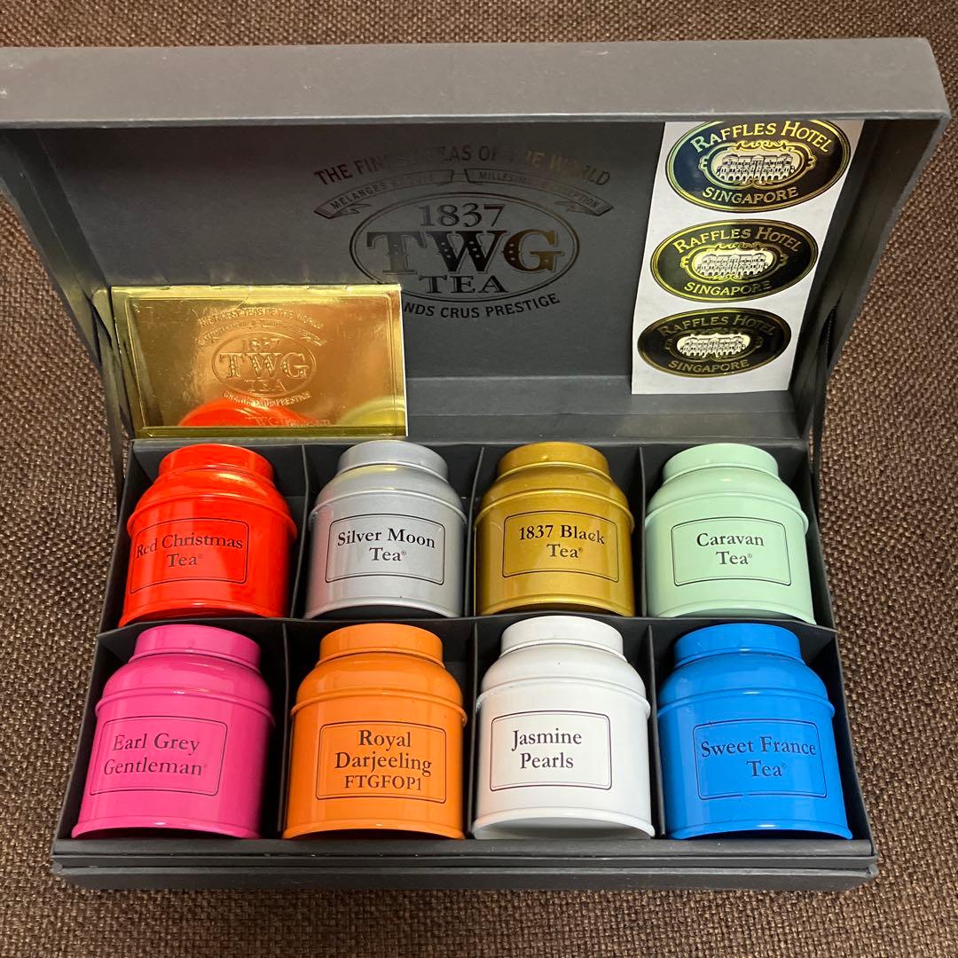 TWG 紅茶缶 ミニ 空缶 8個 セット - メルカリ