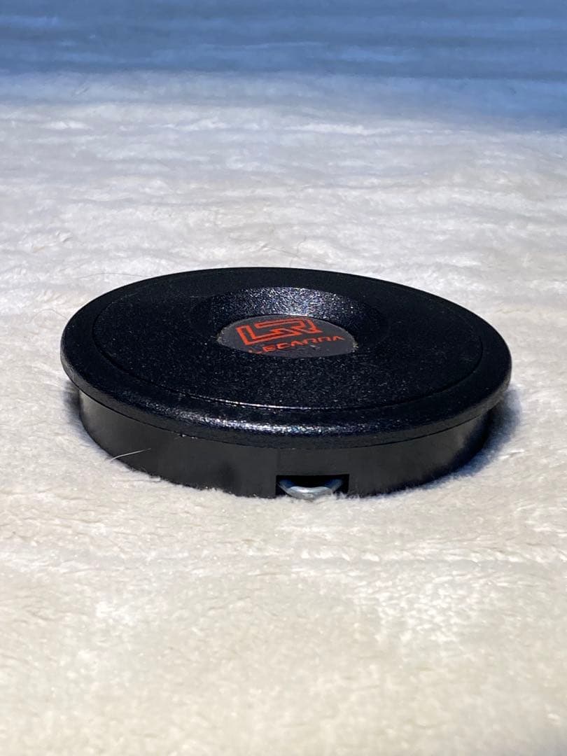 レカラ LECARRA ステアリング ホーンボタン ・当時物希少 旧ロゴ 未