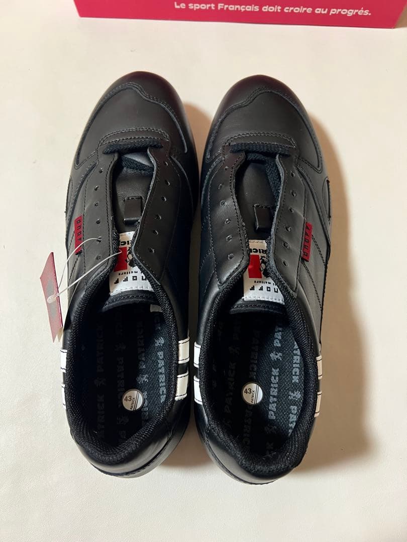 値下げしました！PATRICK×オノフ　ゴルフシューズ　ブラック　27.0cm