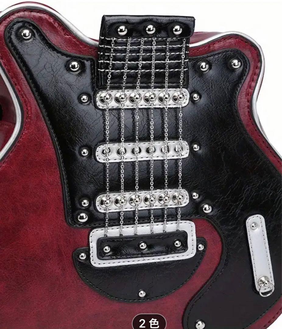 クィーン ブライアンメイ レッドスペシャル型バッグ 新品未使用 目立ち