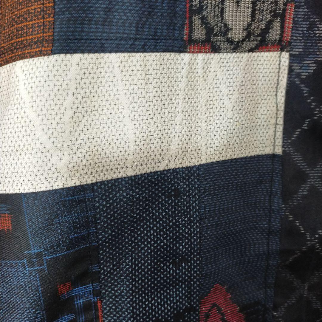 小豆様専用です✿大島紬をつないだセットアップ 総裏仕立て