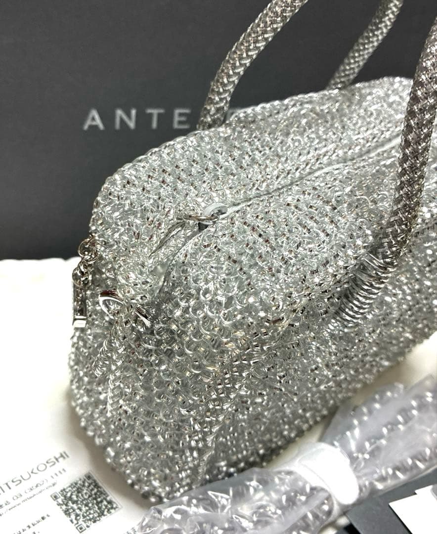 アンテプリマ ボクシー/スモール/シルバー 新品未使用【2026年春夏新作