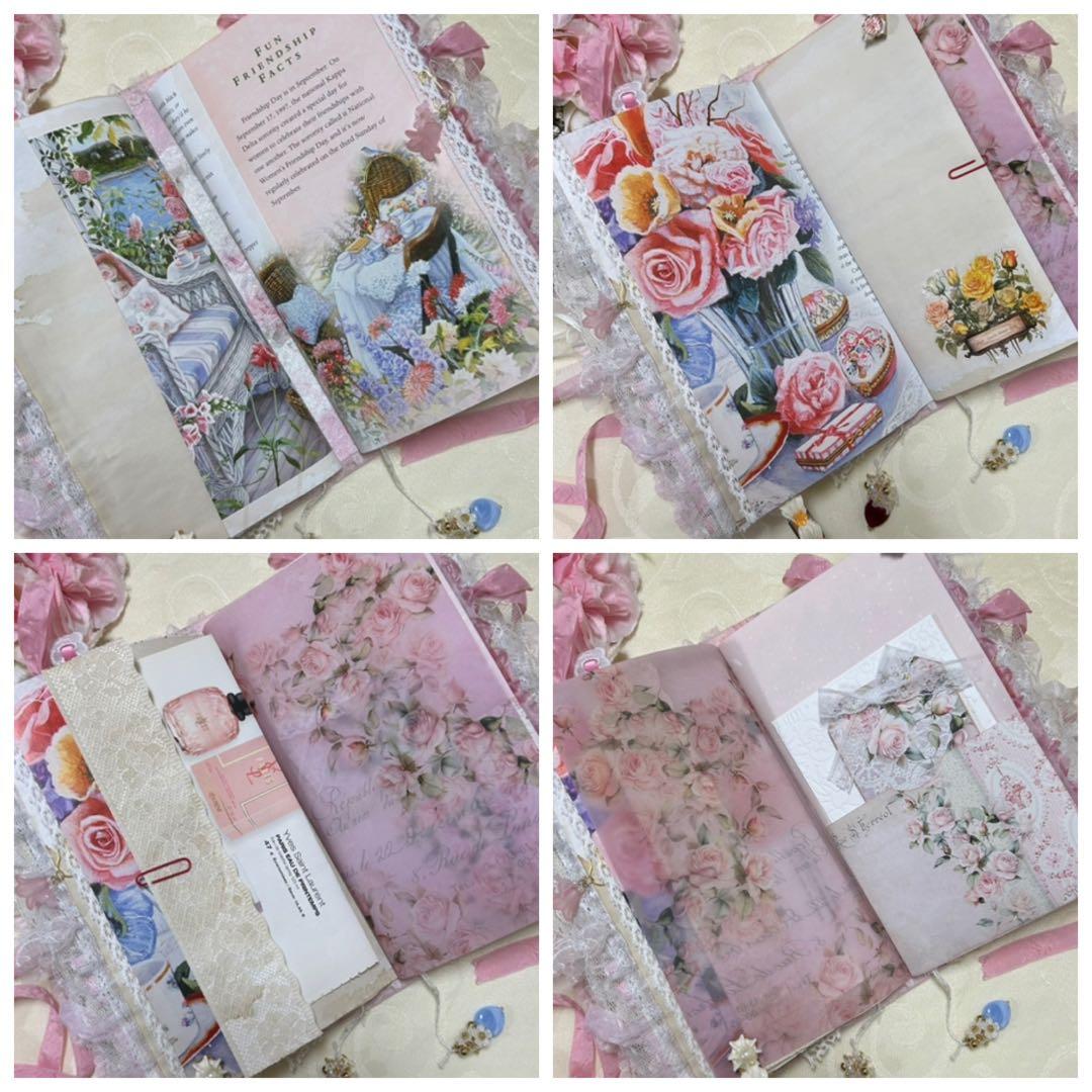 薔薇とレースのジャンクジャーナル・雑記帳 ティータイムにしましょうか♡