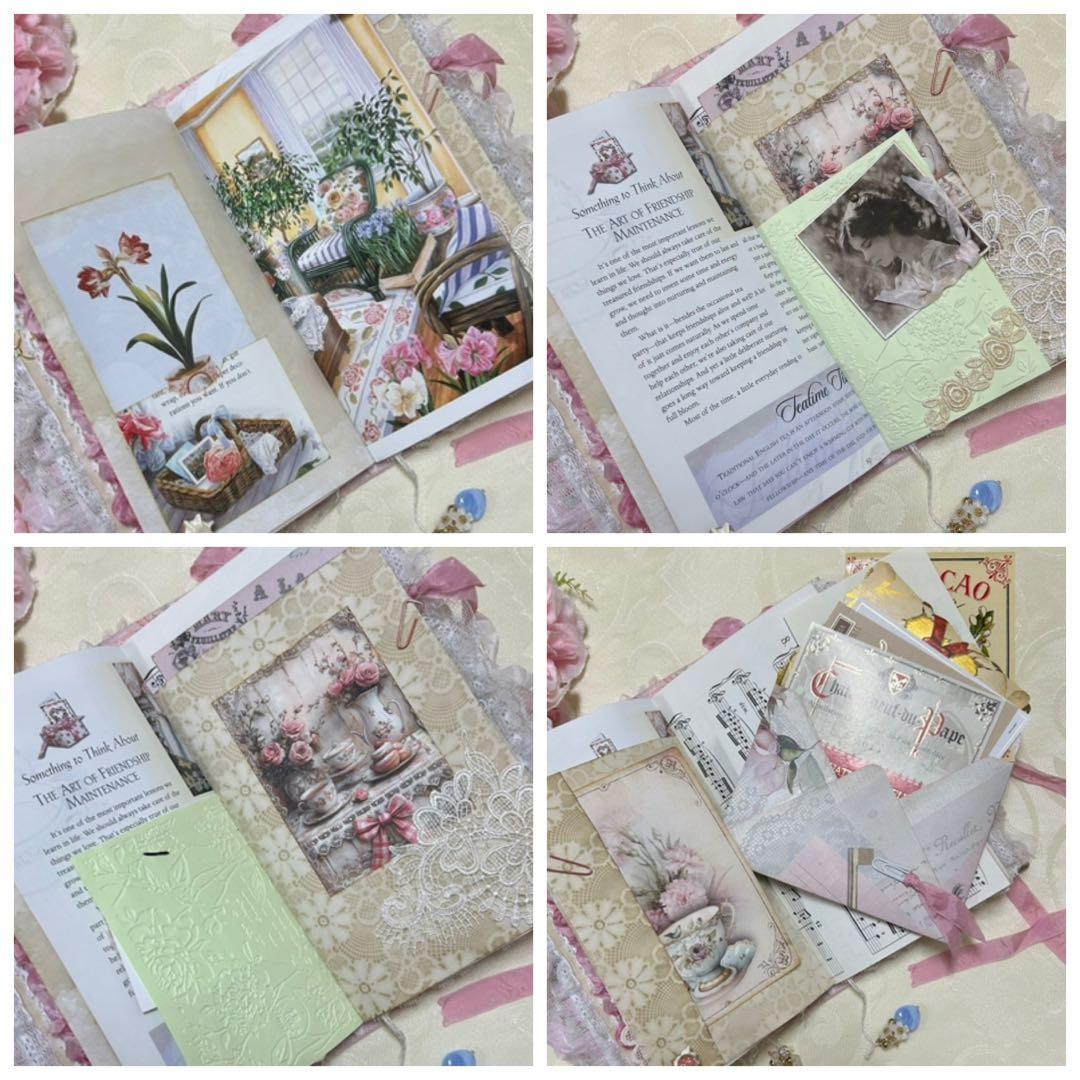 薔薇とレースのジャンクジャーナル・雑記帳 ティータイムにしましょうか♡