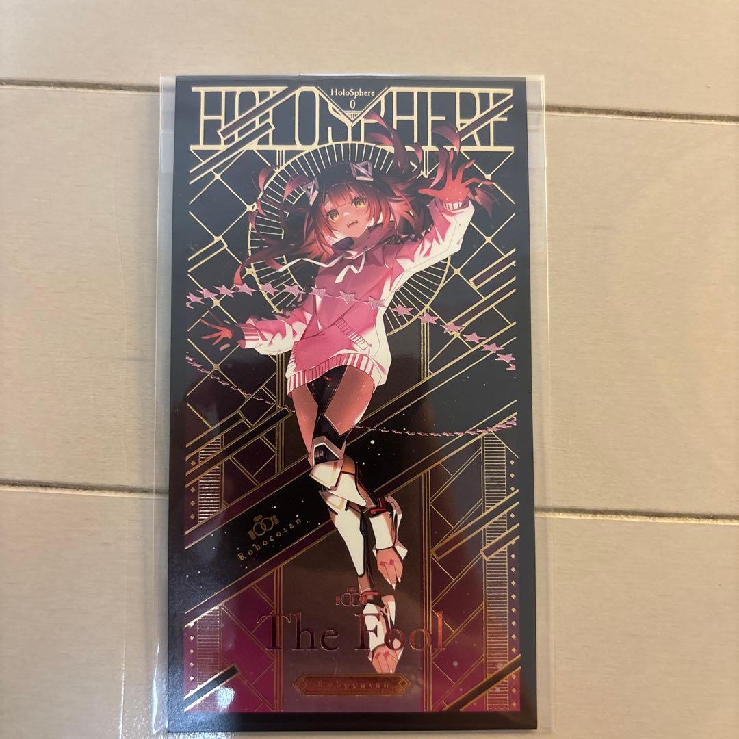 c105 ホロライブ かれーらいす 石原竜也 ロボ子さん タロットカード