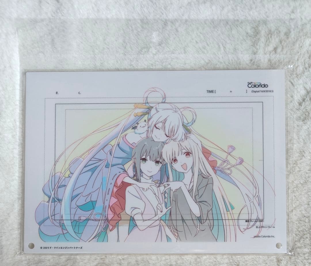 超かぐや姫！　ラフ原画　アクリルパネル　かぐや　酒寄彩葉　月見ヤチヨ 超かぐや姫 ラフ原画アクリルパネル かぐや 酒寄彩葉 月見ヤチヨ 新品