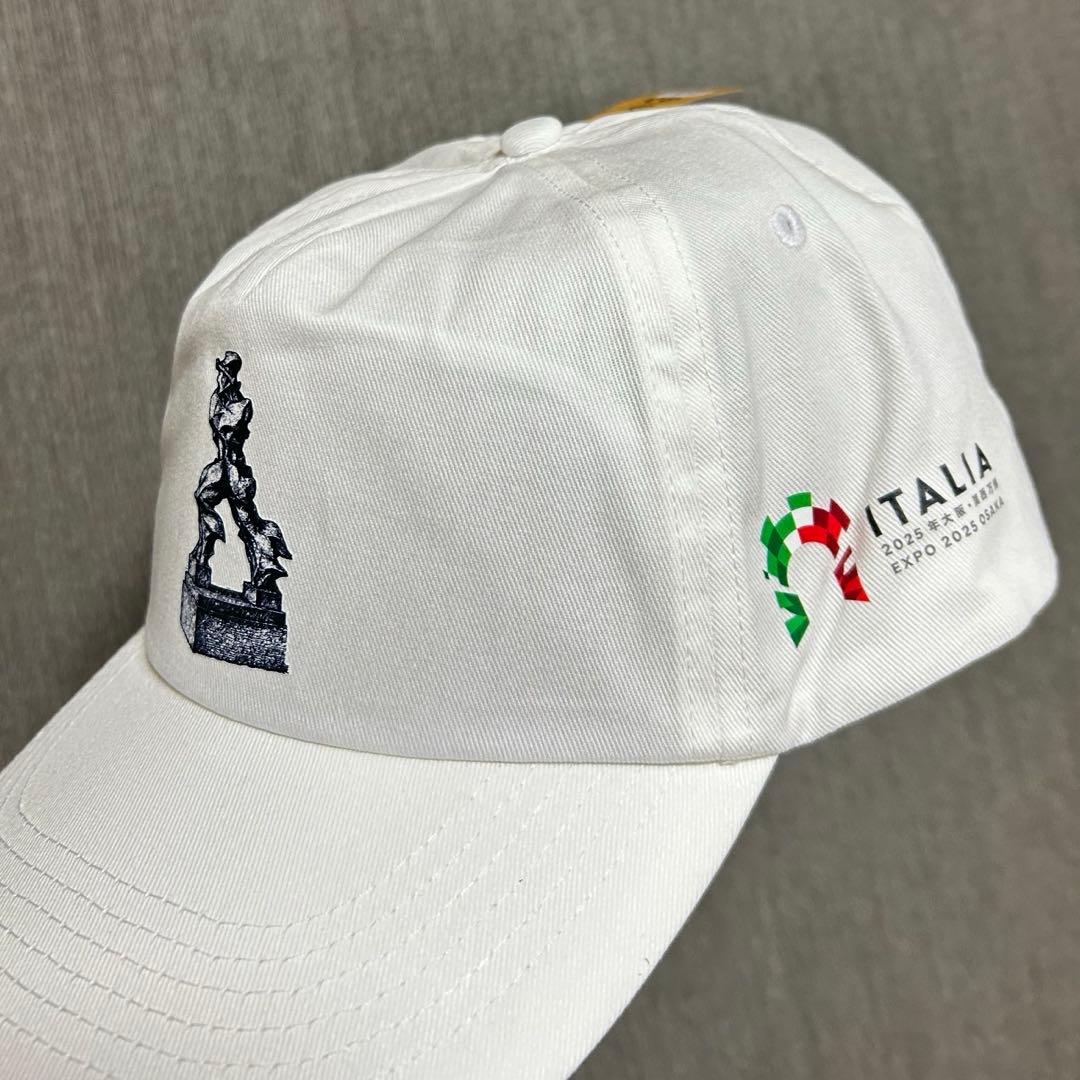 中島健人】大阪万博 イタリア館 限定 キャップ ボッチョーニ EXPO 白