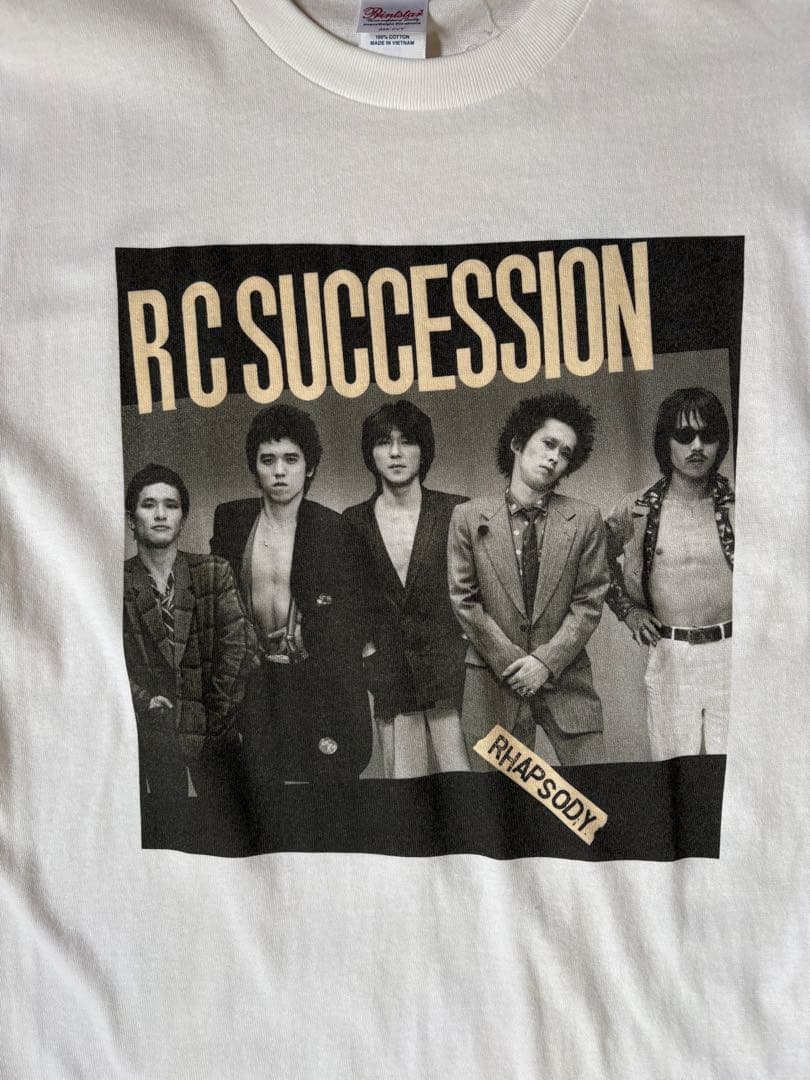 Yo99様 RCサクセション 「ラプソディー」Tシャツ（2018年ver.） - メルカリ