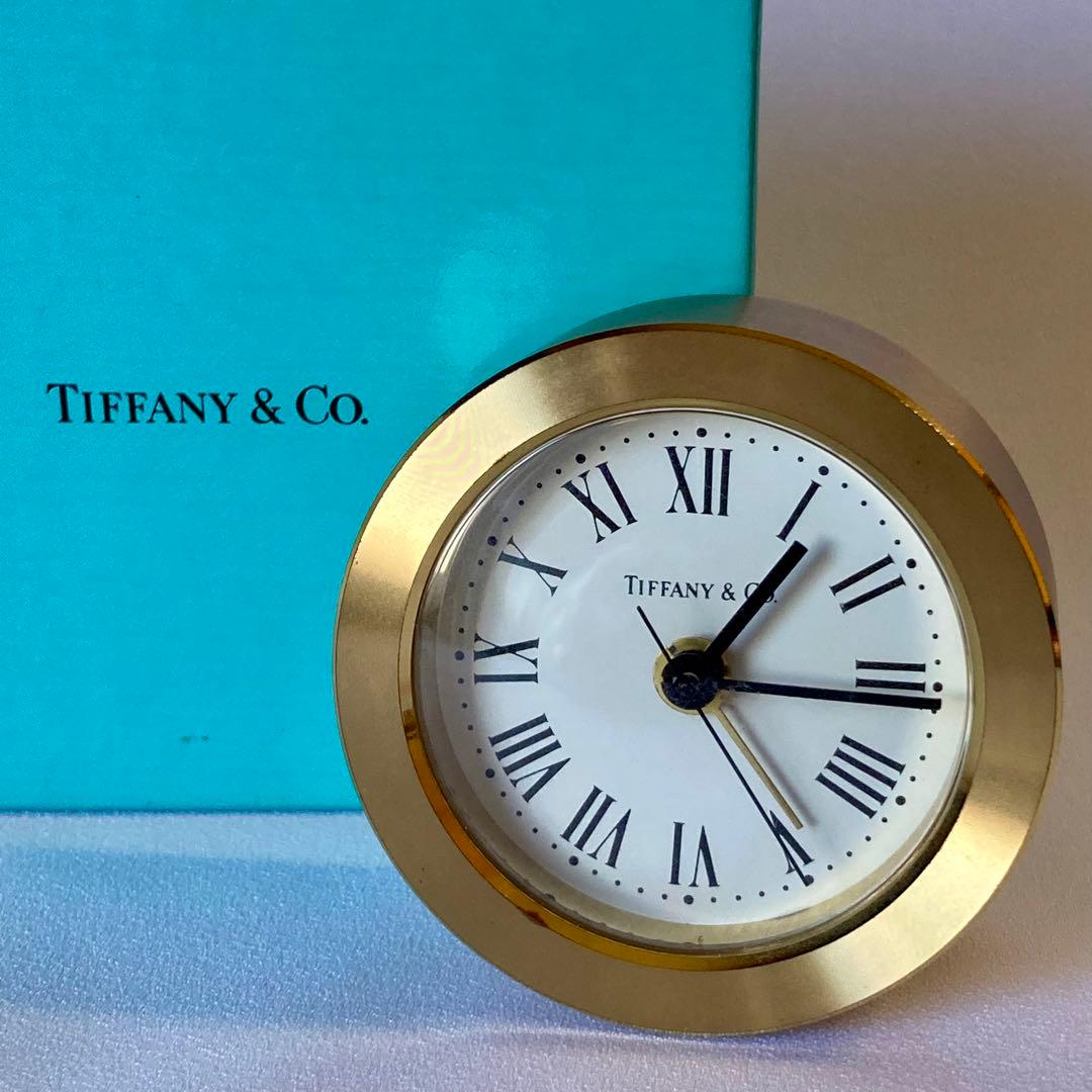 稼動】ティファニー 置き時計 目覚まし時計 テーブルクロック - メルカリ