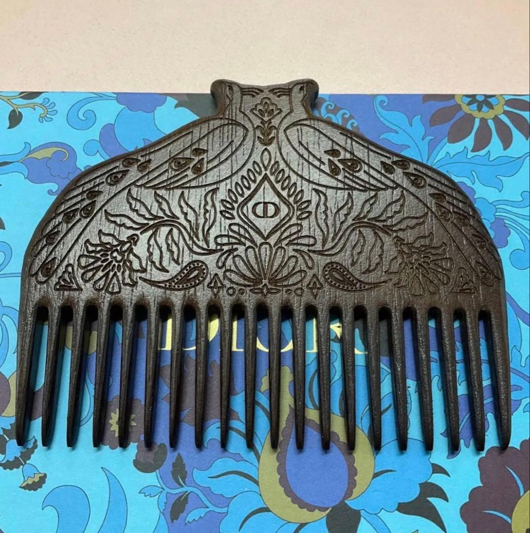 Dior ディオール 髪飾り かんざし 櫛 ブラックコーム - メルカリ