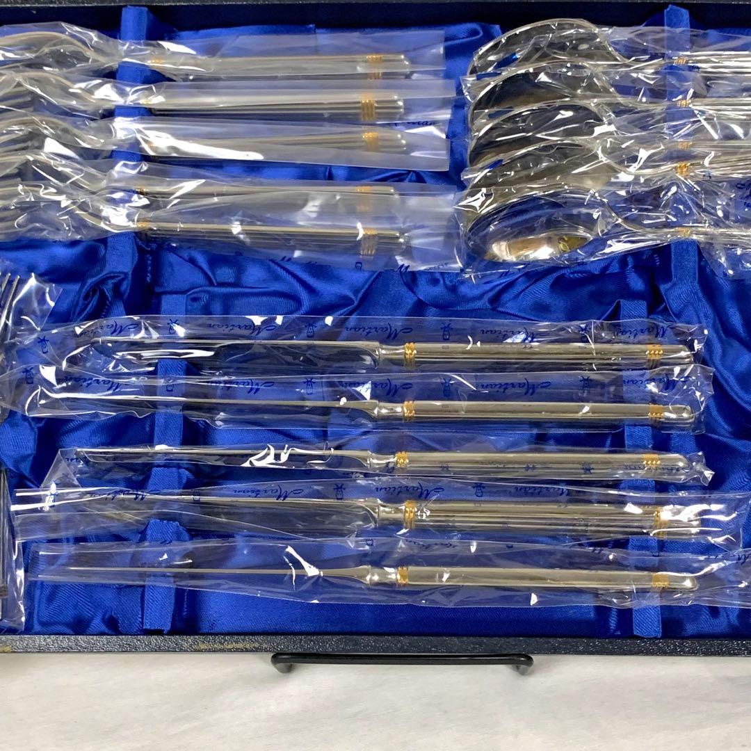 未使用】Martian カトラリーセット 25本 PATRA 蓋なし 金彩 - メルカリ