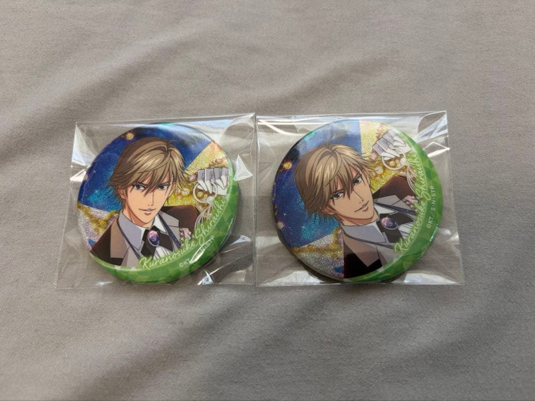 テニプリ 白石蔵ノ介 缶バッジ テニラビ GIGO - メルカリ