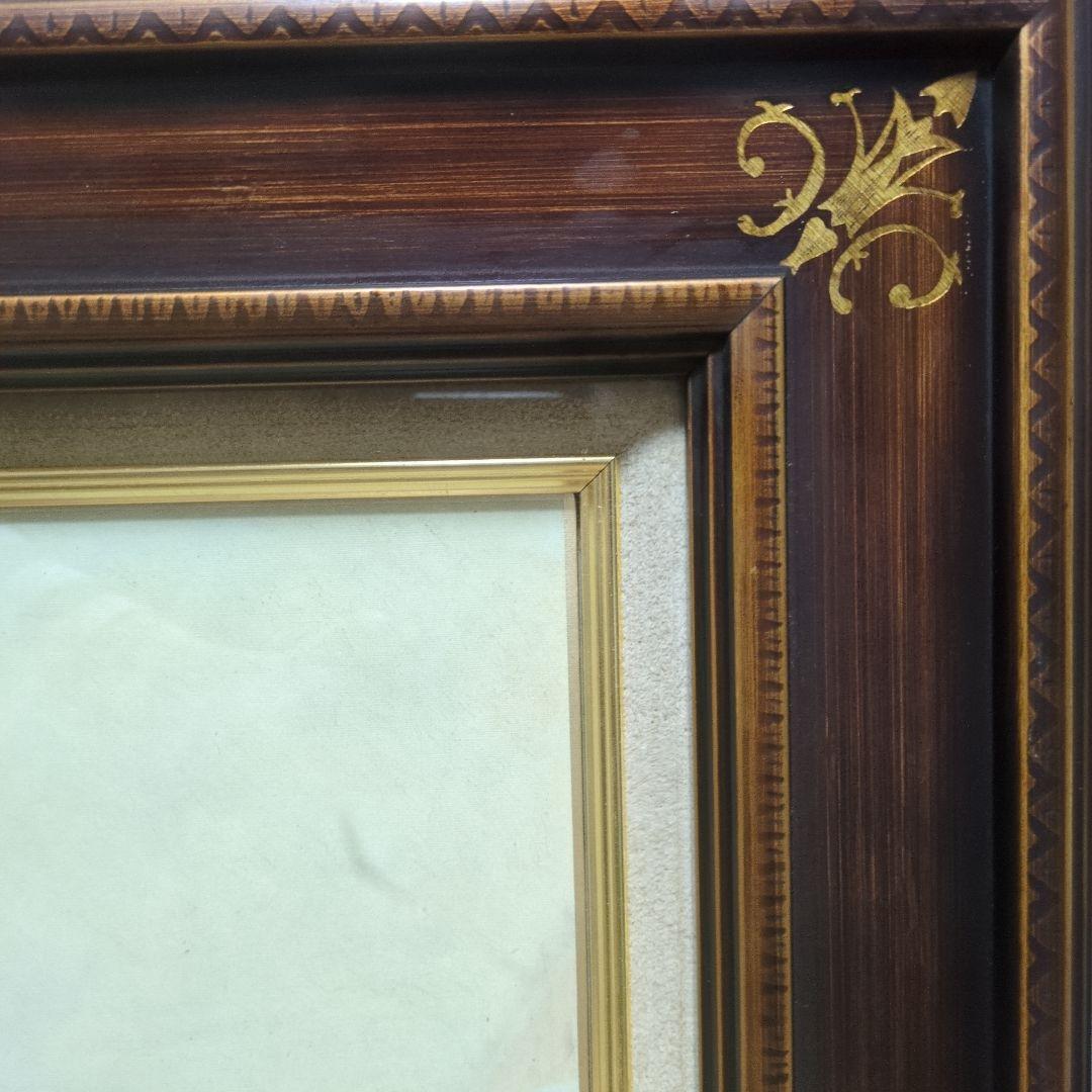 ボルディーニ「黒衣の婦人」キャンバス複製画 豪華木製額装 西洋肖像画