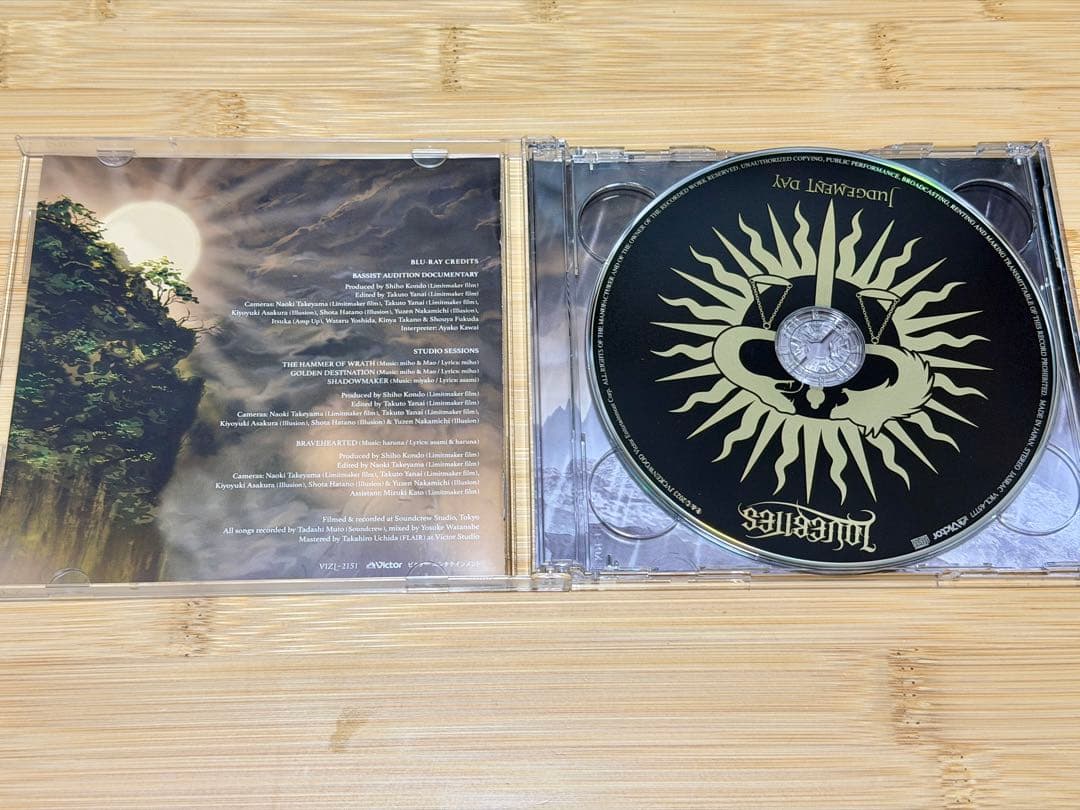 LOVEBITES JUDGEMENT DAY サイン入り