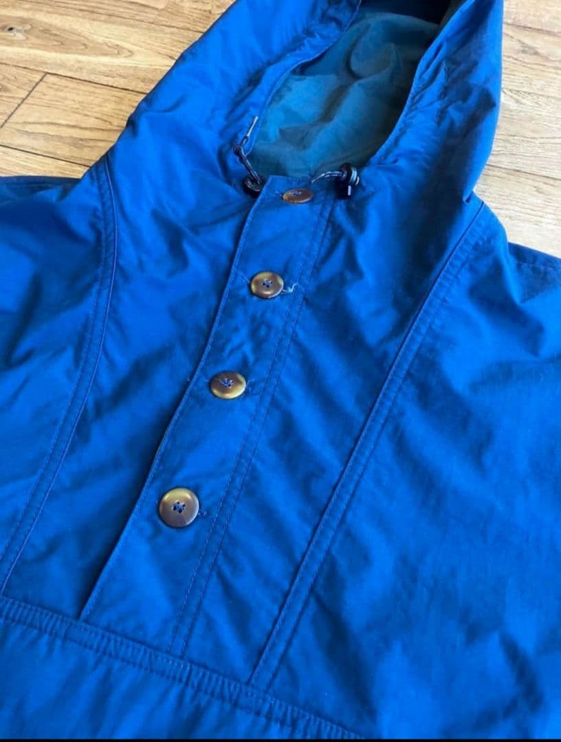 90s コロンビア アノラックパーカー コットンウッド ネイビーL