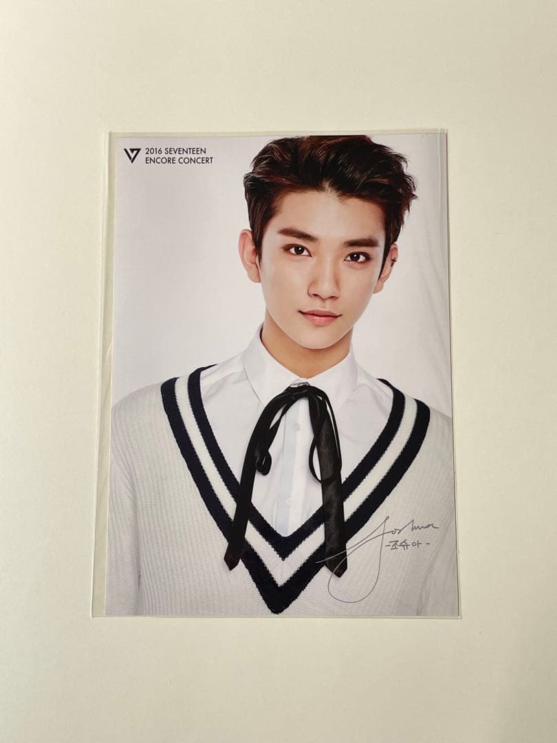 2016 SEVENTEEN ENCORE CONCERT フォトセット ボカチ - メルカリ