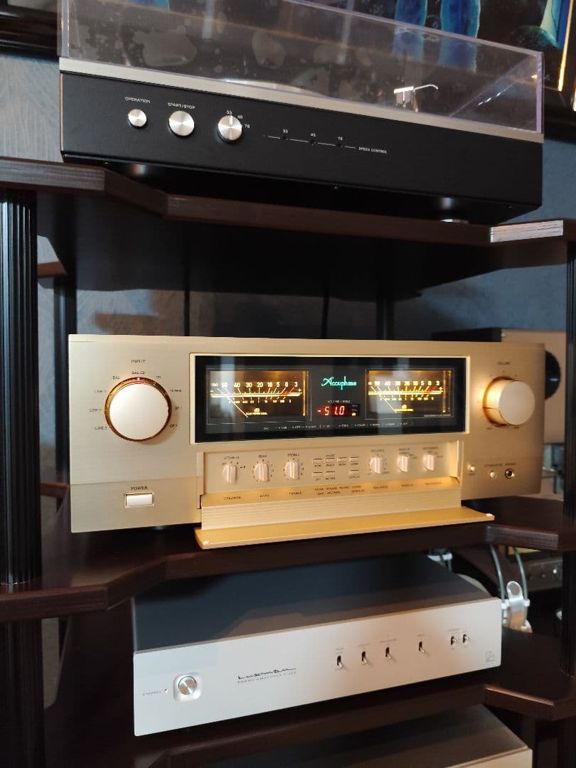 極美品 Accuphase E-4000 プリメインアンプ 元箱発送 - メルカリ